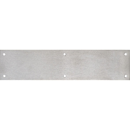 Tell 3.5 In. x 15 In. Aluminum Push Plate DT100073